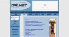 Desktop Screenshot of dalmet.pl